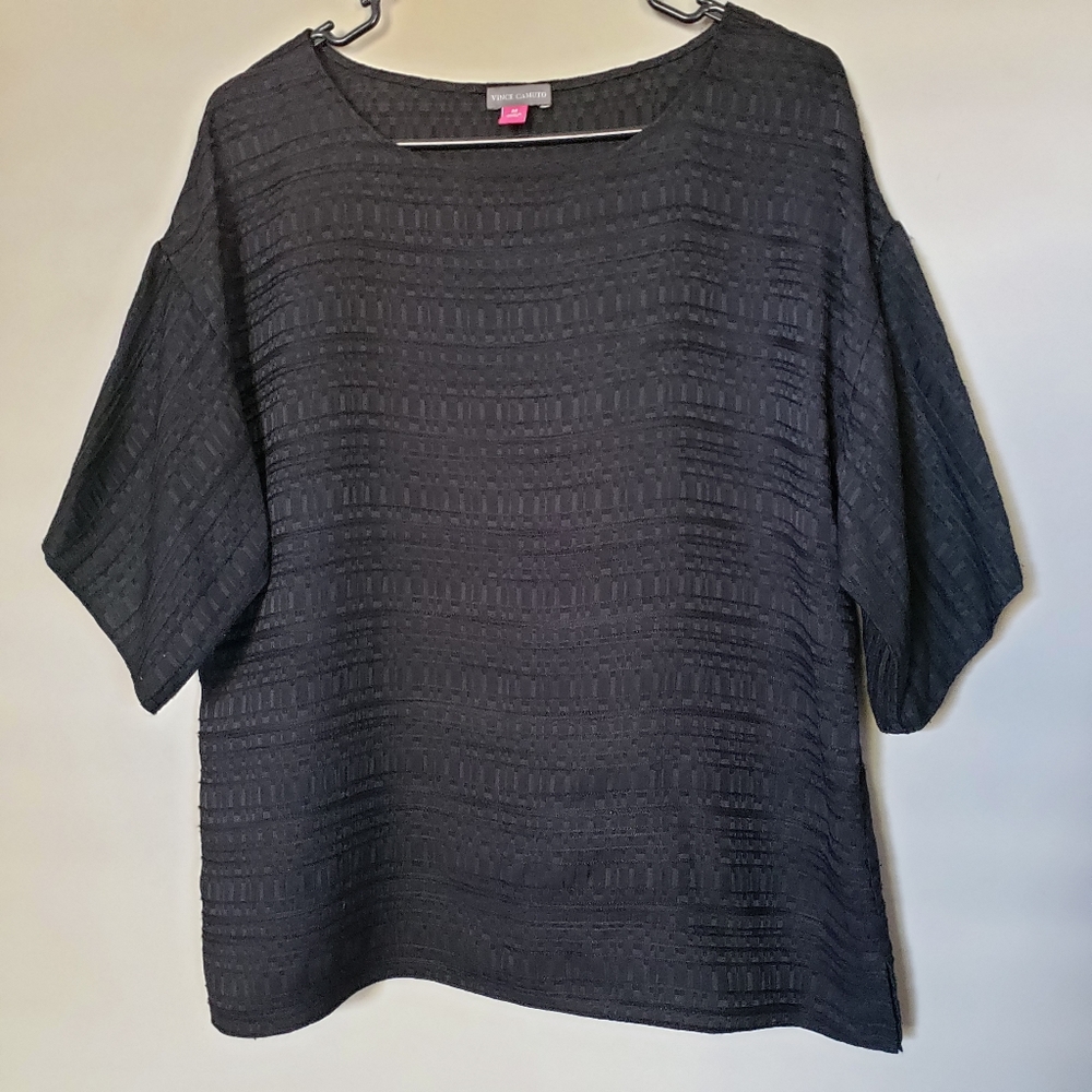 Vince Camuto Black Blouse